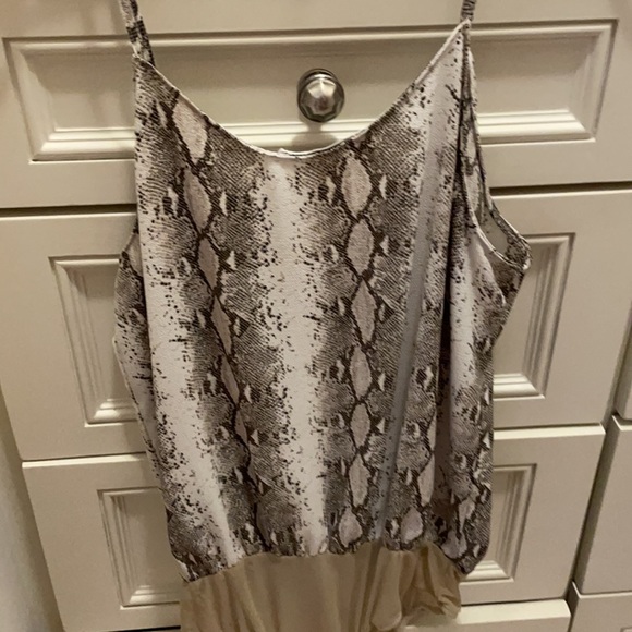 Snakeskin body suit! Never worn! Great condition! - Picture 5 of 5